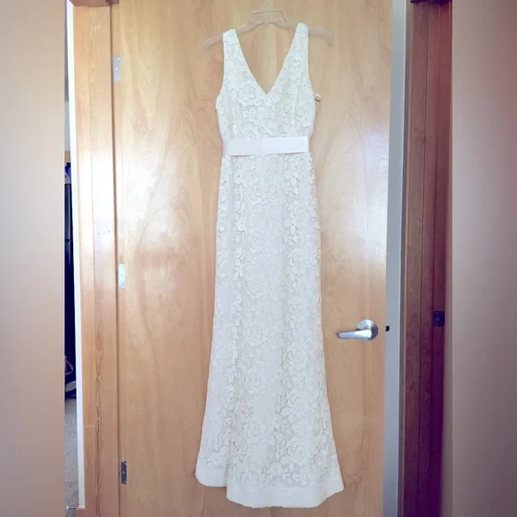 Dresses | Ann Taylor Lace Wedding Dress | Poshmark